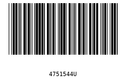 Barcode 4751544