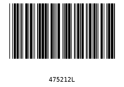 Barcode 475212