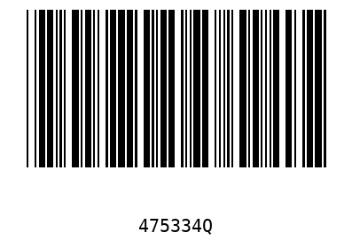Barcode 475334