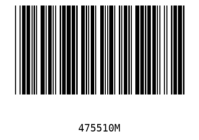 Barcode 475510