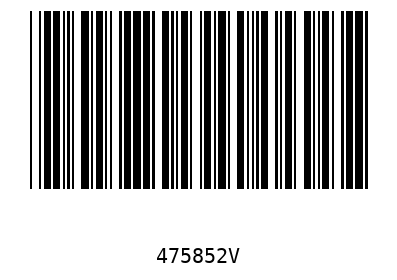 Barcode 475852