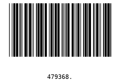 Barcode 479368