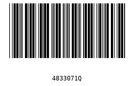 Barcode 4833071