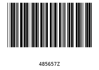 Barcode 485657