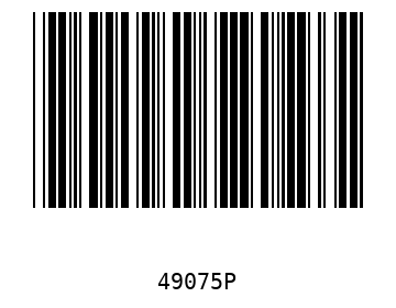 Barra Código, Code 39 49075