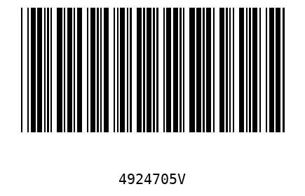Barcode 4924705