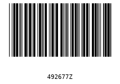 Barcode 492677