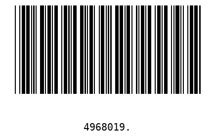 Barcode 4968019