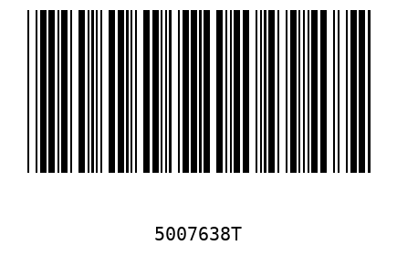 Barcode 5007638