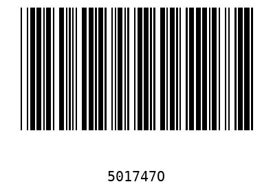 Barcode 501747