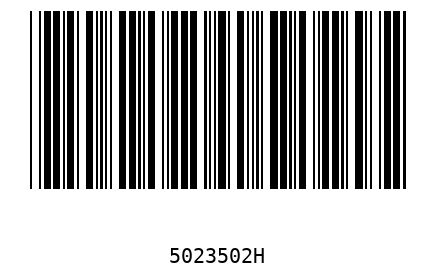 Barcode 5023502