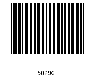 Barra Código, Code 39 5029