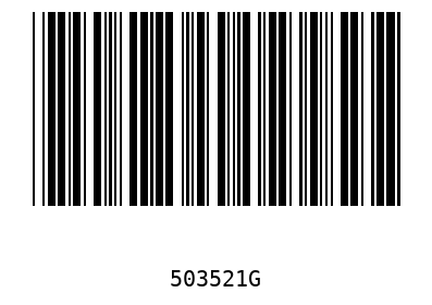 Barcode 503521