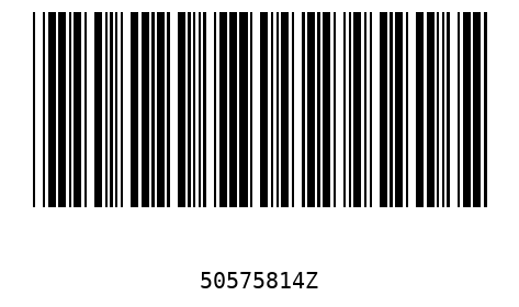 Barcode 50575814