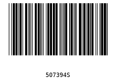 Barcode 507394