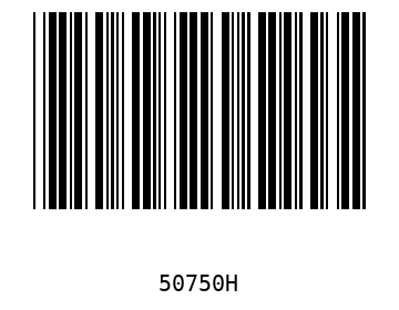 Barra Código, Code 39 50750
