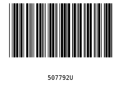 Barcode 507792