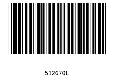 Barcode 512670