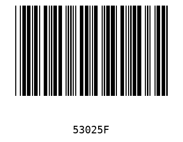 Barra Código, Code 39 53025