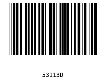 Barra Código, Code 39 53113