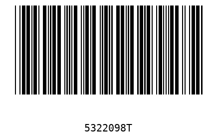 Barcode 5322098
