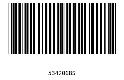 Barcode 5342068
