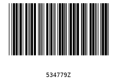 Barcode 534779
