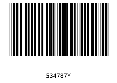 Barcode 534787