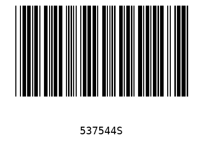 Barcode 537544