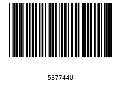 Barcode 537744