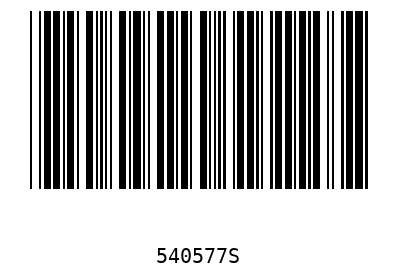 Barcode 540577