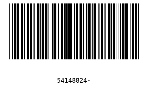 Barcode 54148824