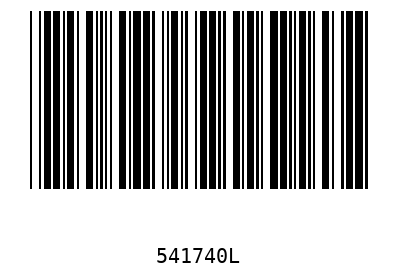 Barcode 541740