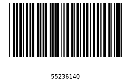 Barcode 5523614