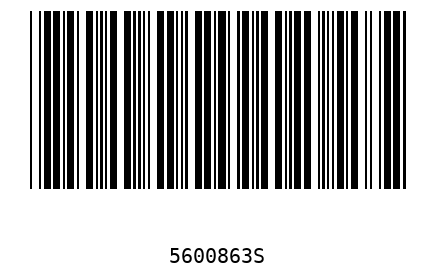 Barcode 5600863