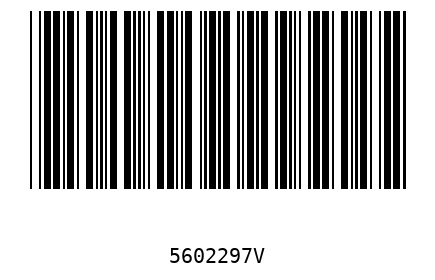 Barcode 5602297