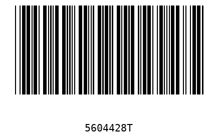 Barcode 5604428