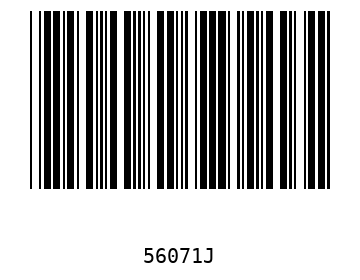 Barra Código, Code 39 56071