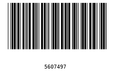 Barcode 5607497