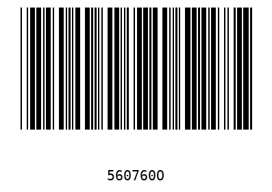 Barcode 560760