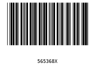 Barra Código 565368