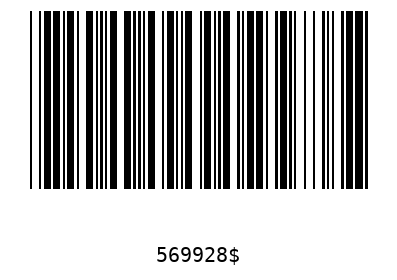 Barcode 569928