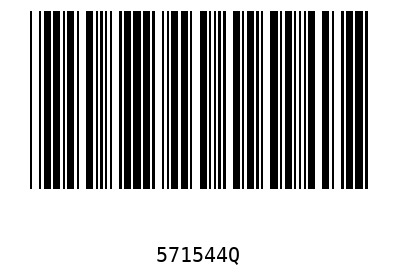 Barcode 571544