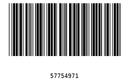 Bar code 5775497