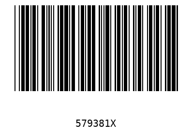 Barcode 579381