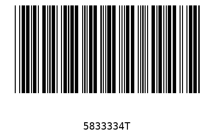 Bar code 5833334