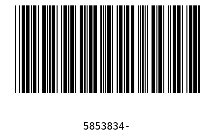 Barcode 5853834