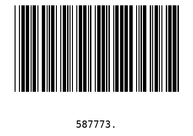 Barcode 587773