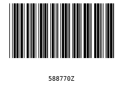 Barcode 588770