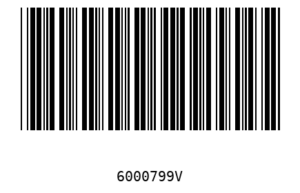 Barcode 6000799